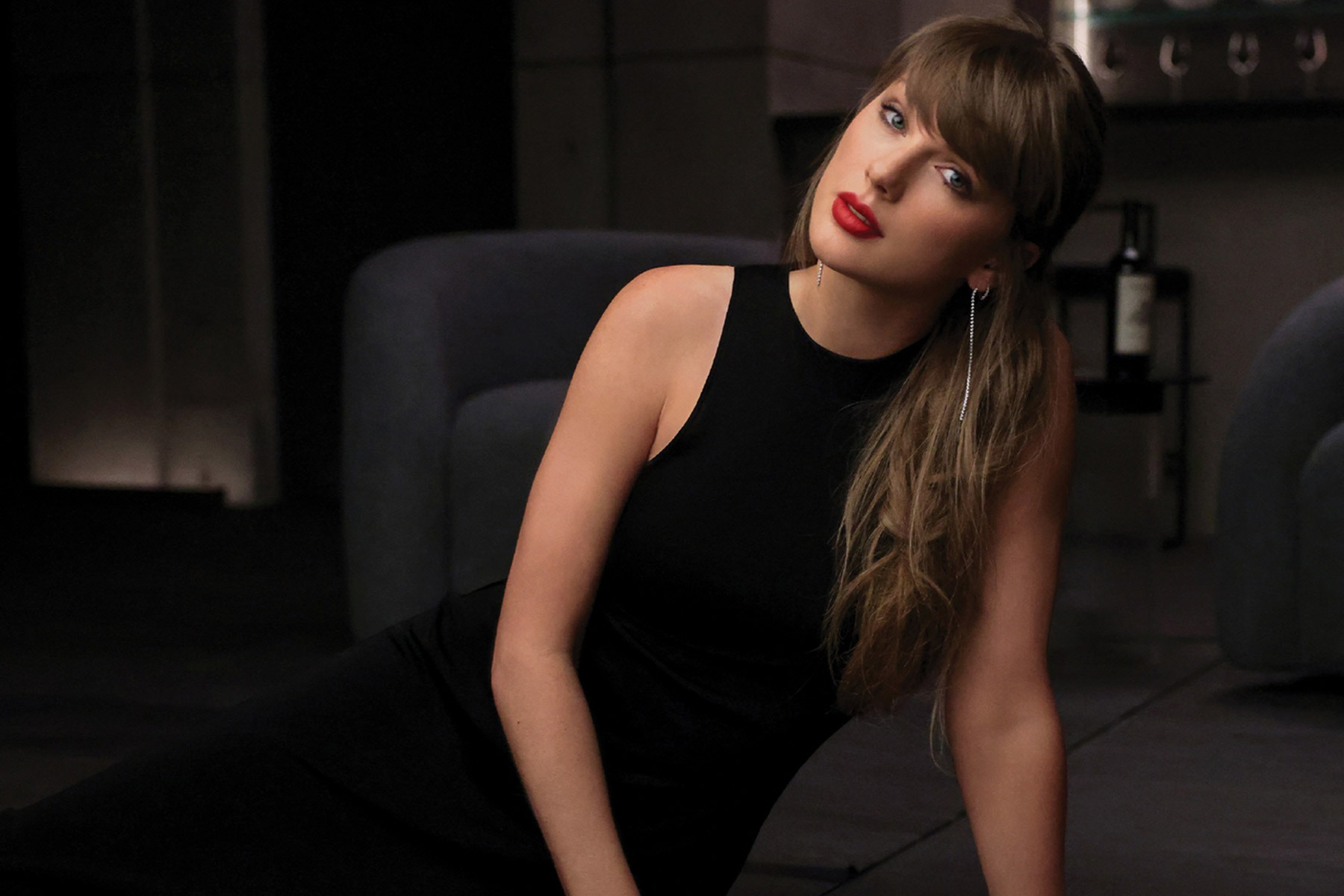 Promotional image of Taylor Swift supplied with Billboard’s October 18 chart report.